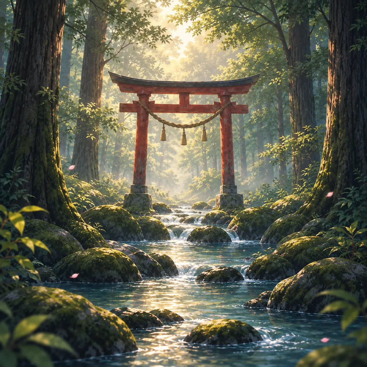 Bosque secreto japonés